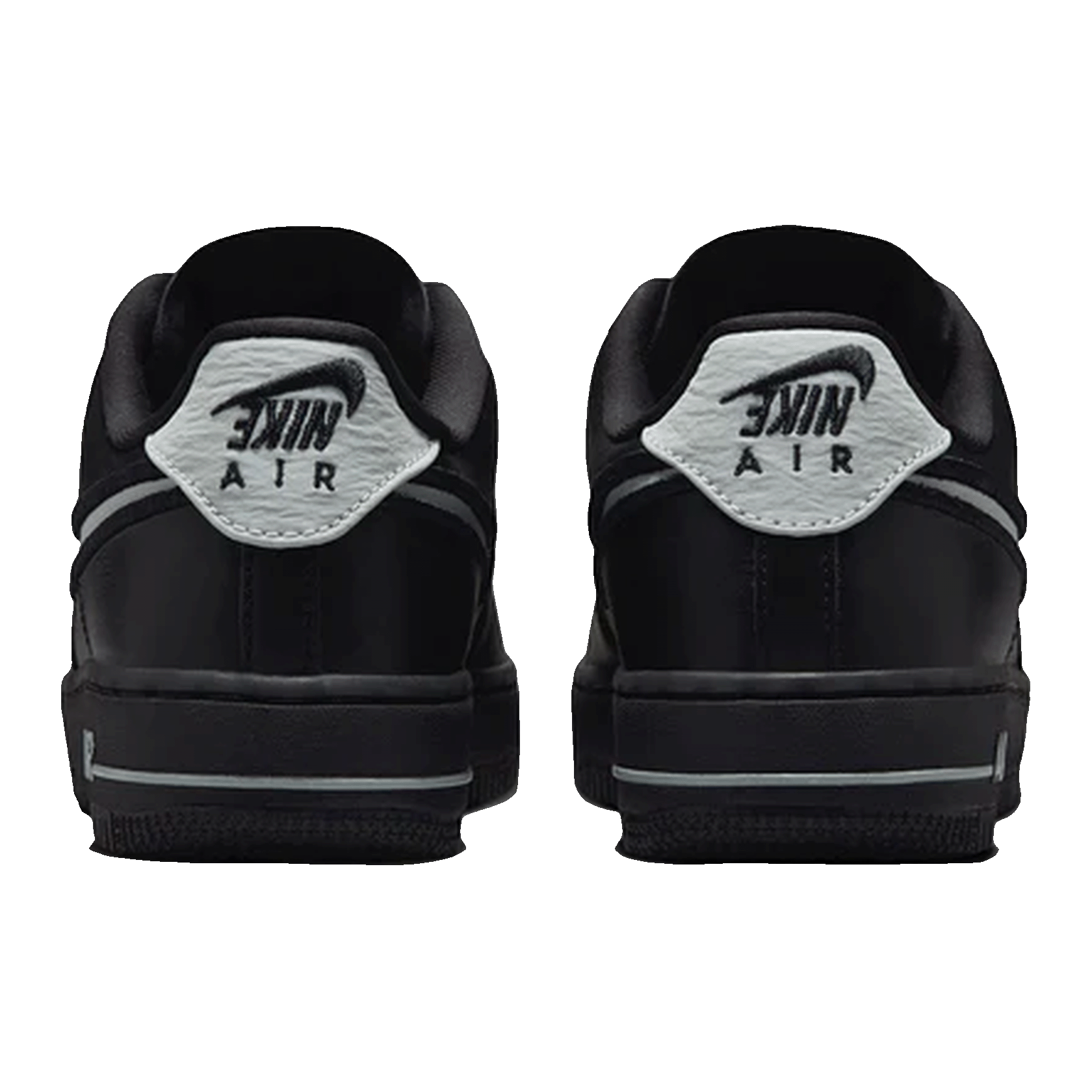 Nike Air Force 1 Low Dance Black Metallic Silver (W) Back