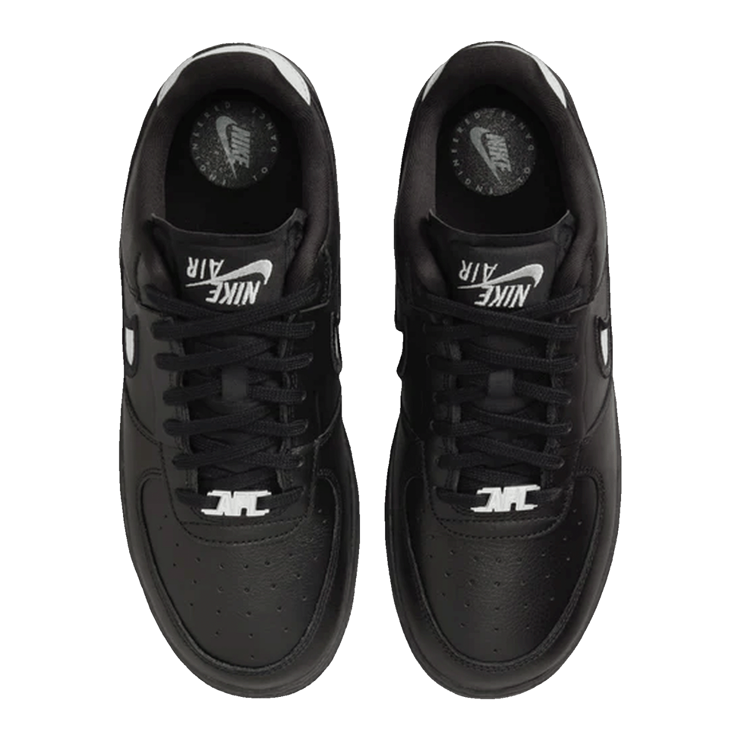 Nike Air Force 1 Low Dance Black Metallic Silver (W) Oben