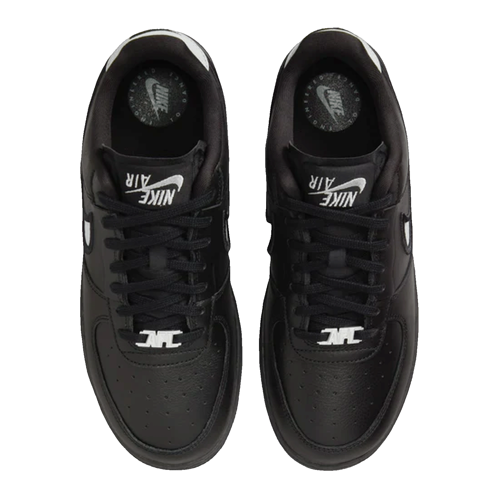 Nike Air Force 1 Low Dance Black Metallic Silver (W) Oben