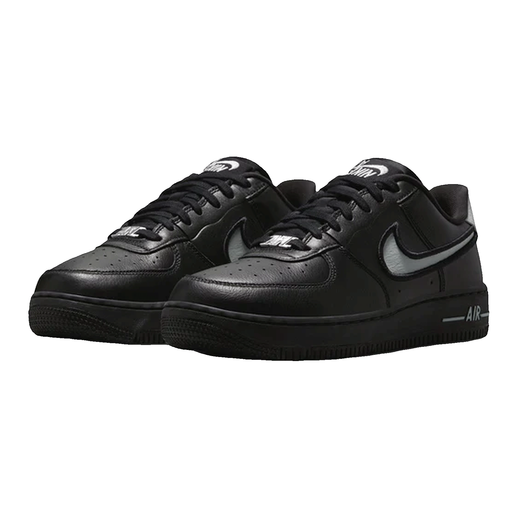 Nike Air Force 1 Low Dance Black Metallic Silver (W) Side