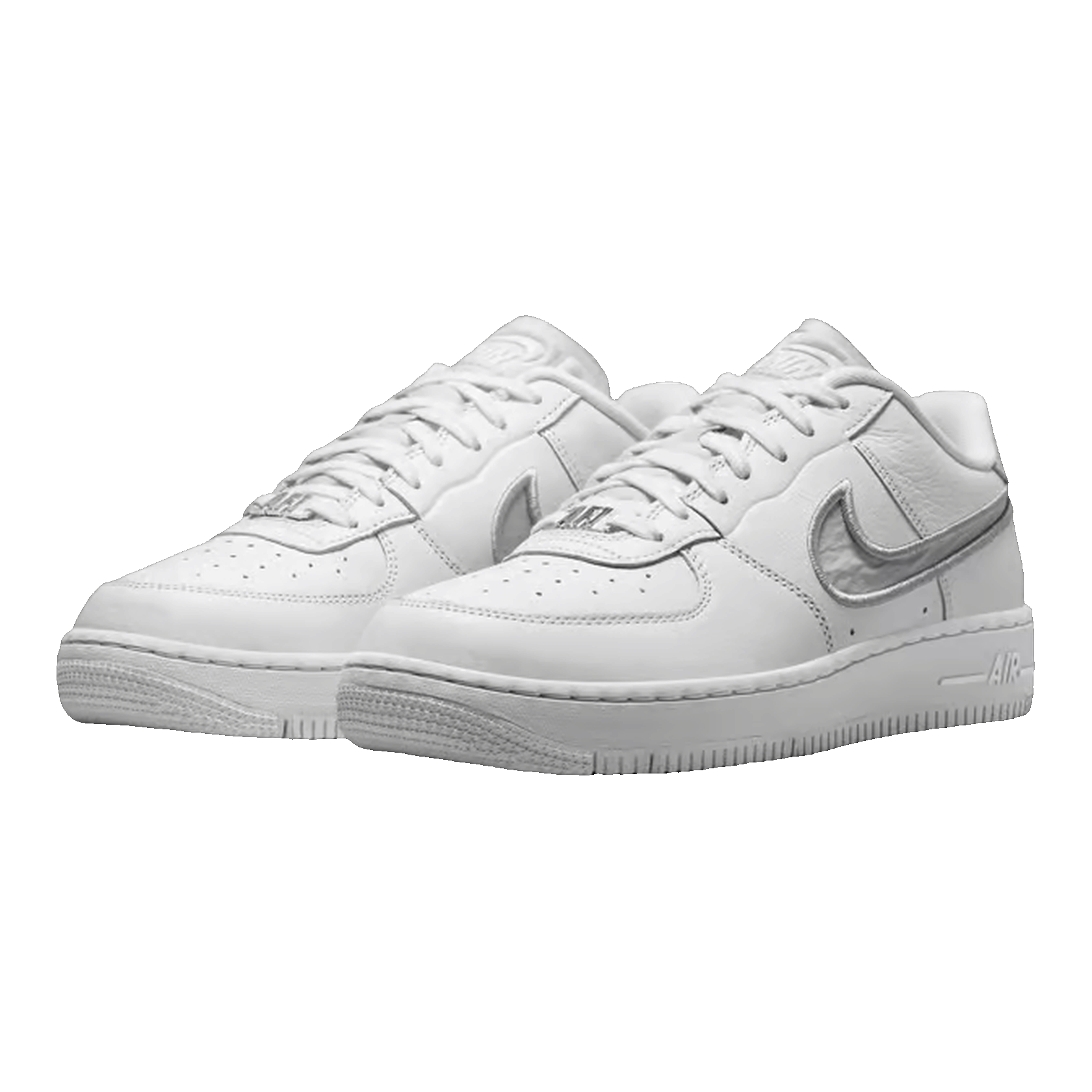 Nike Air Force 1 Low Dance Summit White Photon Dust Metallic Silver (W) Side
