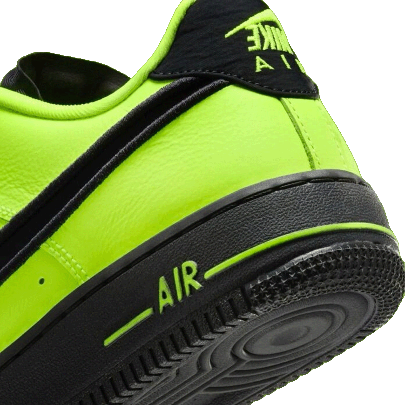 Nike Air Force 1 Low Dance Volt Gunmetal Black (W) Back 2