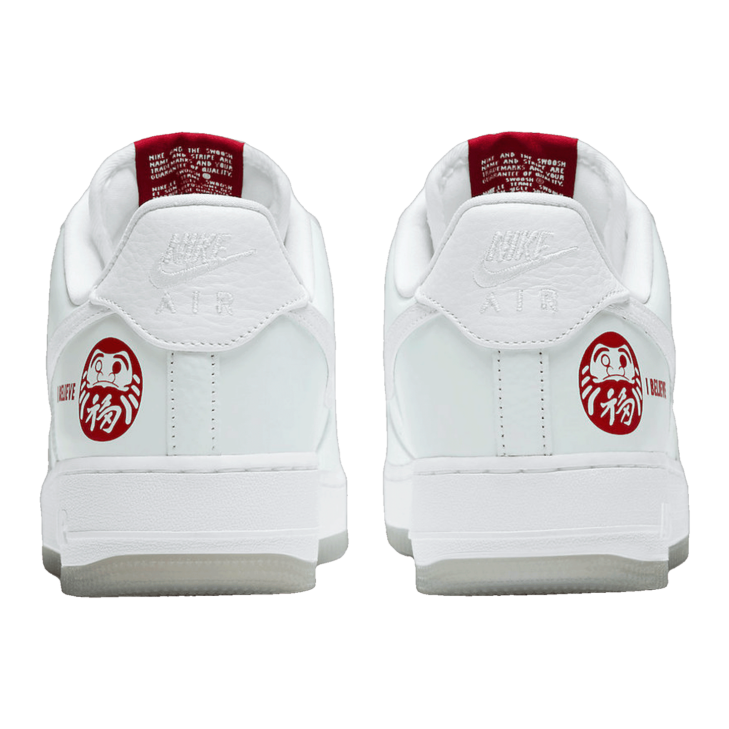 Nike Air Force 1 Low Daruma I Believe Back