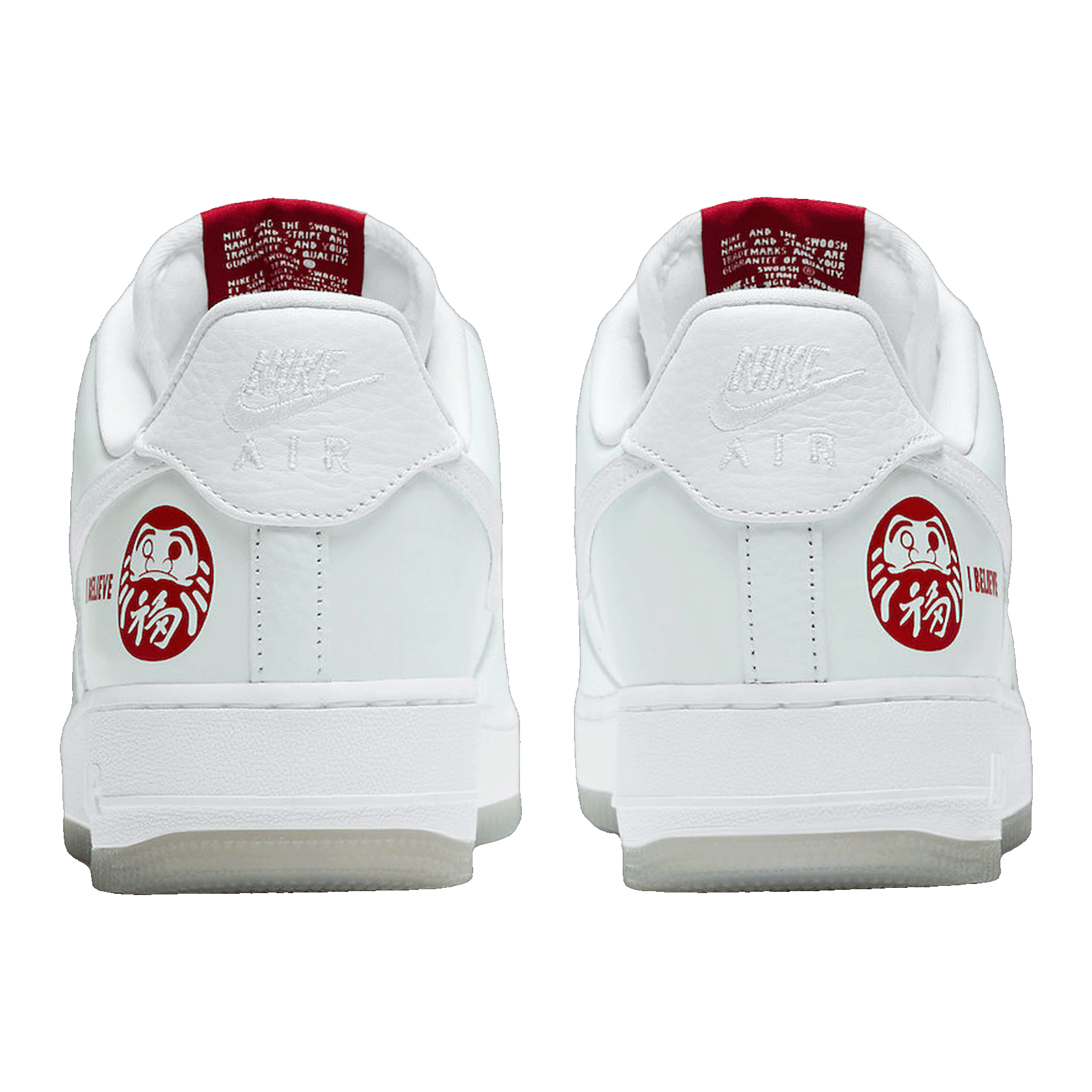 Nike Air Force 1 Low Daruma I Believe Back