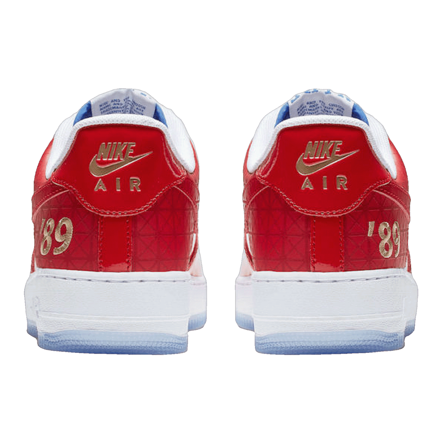 Nike Air Force 1 Low Detroit Pistons 89 Championship Back