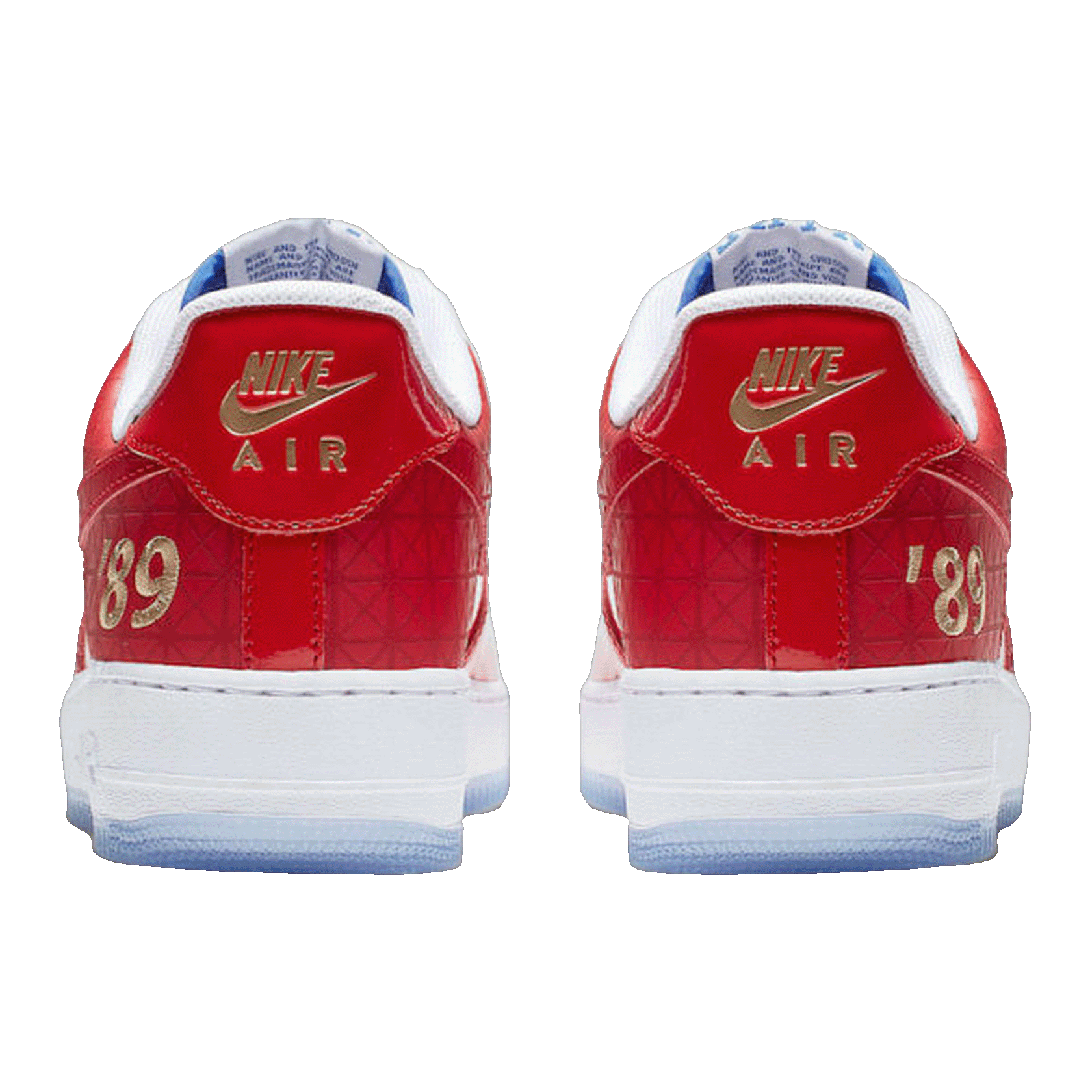 Nike Air Force 1 Low Detroit Pistons 89 Championship Back