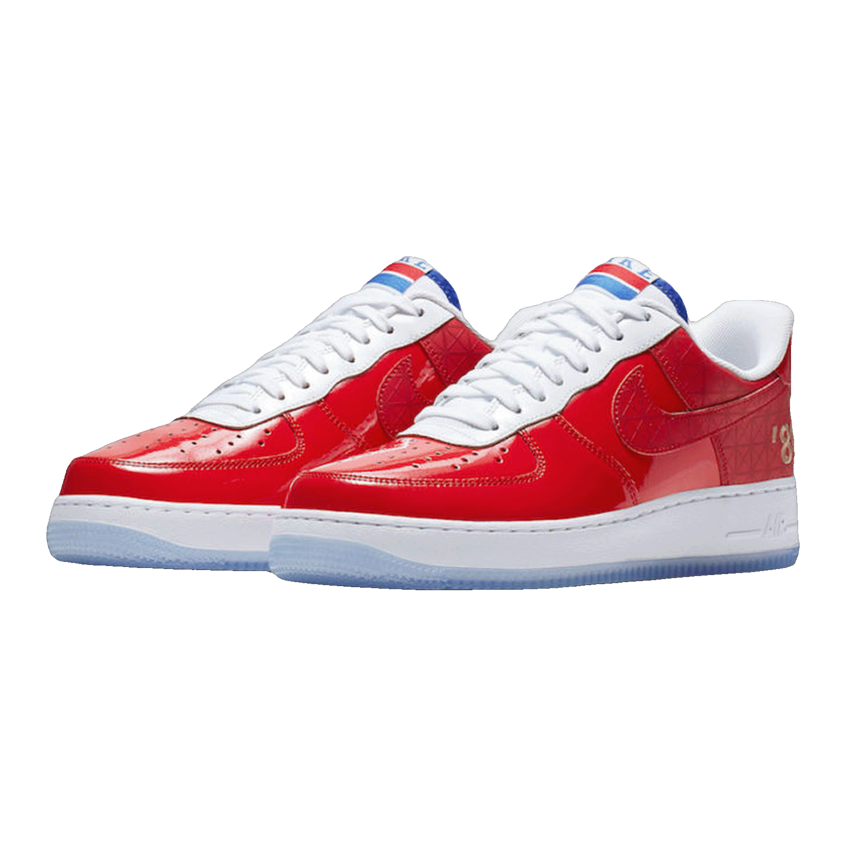 Nike Air Force 1 Low Detroit Pistons 89 Championship Side