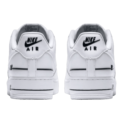 Nike Air Force 1 Low Double Air Low White Black Back