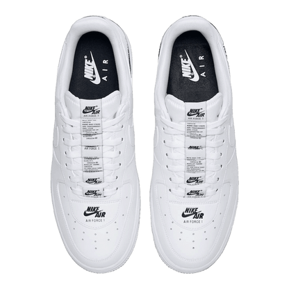 Nike Air Force 1 Low Double Air Low White Black Oben