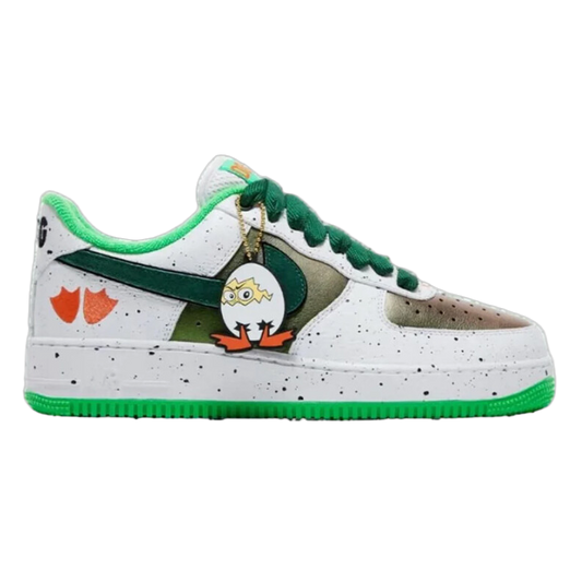 Nike Air Force 1 Low Ducks of a Feather University of Oregon Egg or Duck IU7613-100