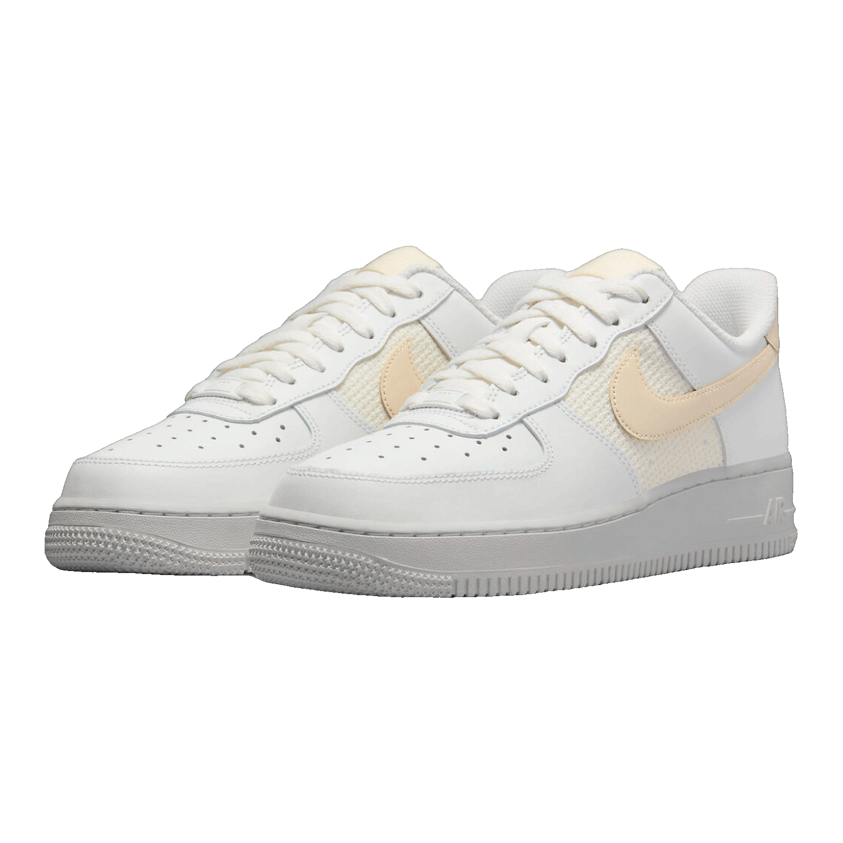 Nike Air Force 1 Low Essential Cross Stitch Summit White Fossil (W) Side