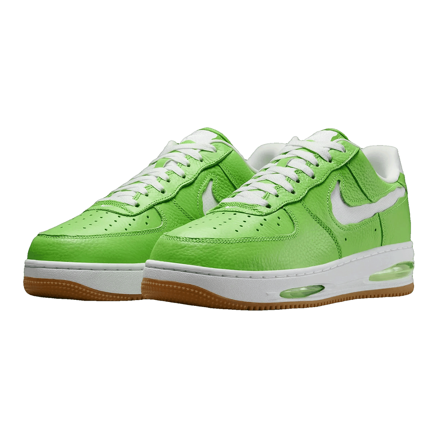 Nike Air Force 1 Low Evo Action Green Gum Side