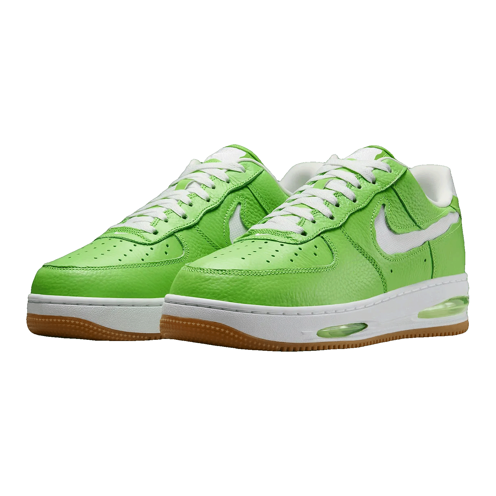 Nike Air Force 1 Low Evo Action Green Gum Side