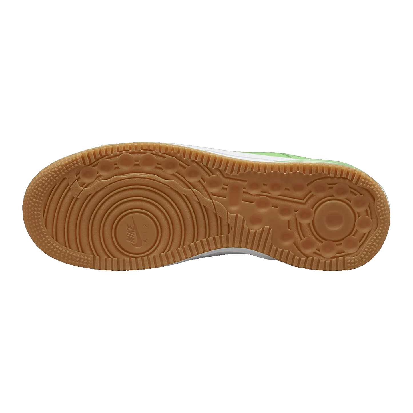 Nike Air Force 1 Low Evo Action Green Gum Sohle