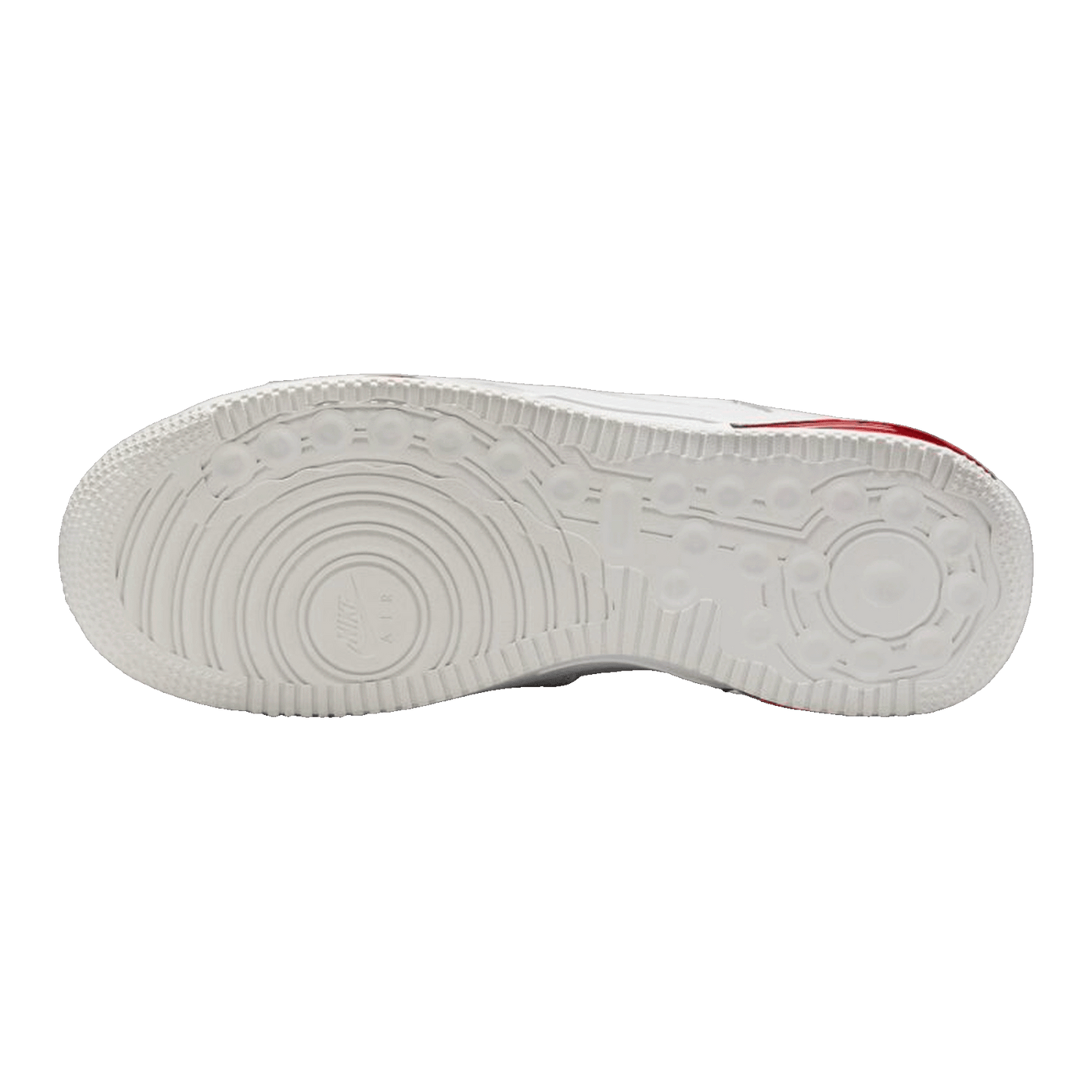Nike Air Force 1 Low Evo University Red Sohle