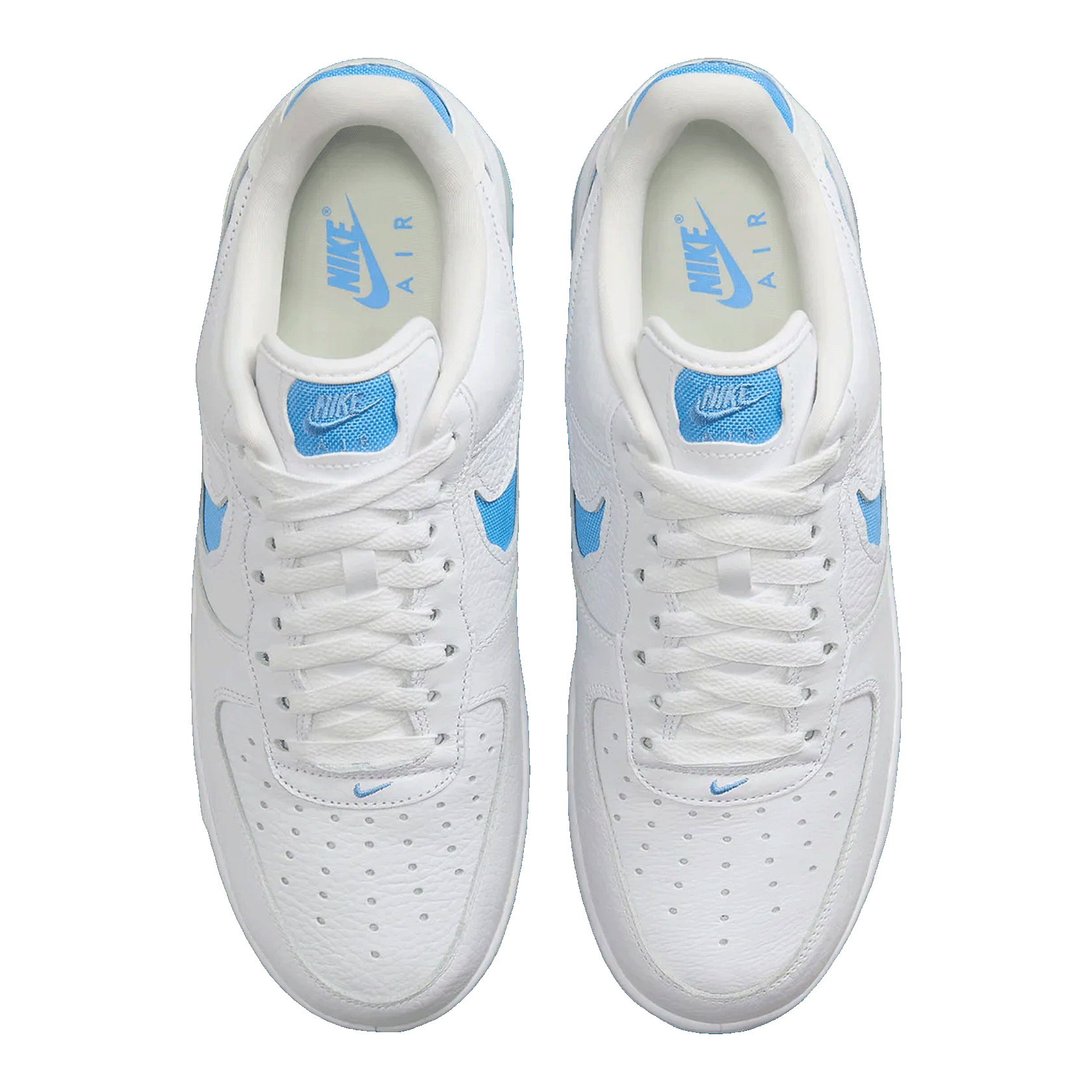 Nike Air Force 1 Low Evo White University Blue Oben
