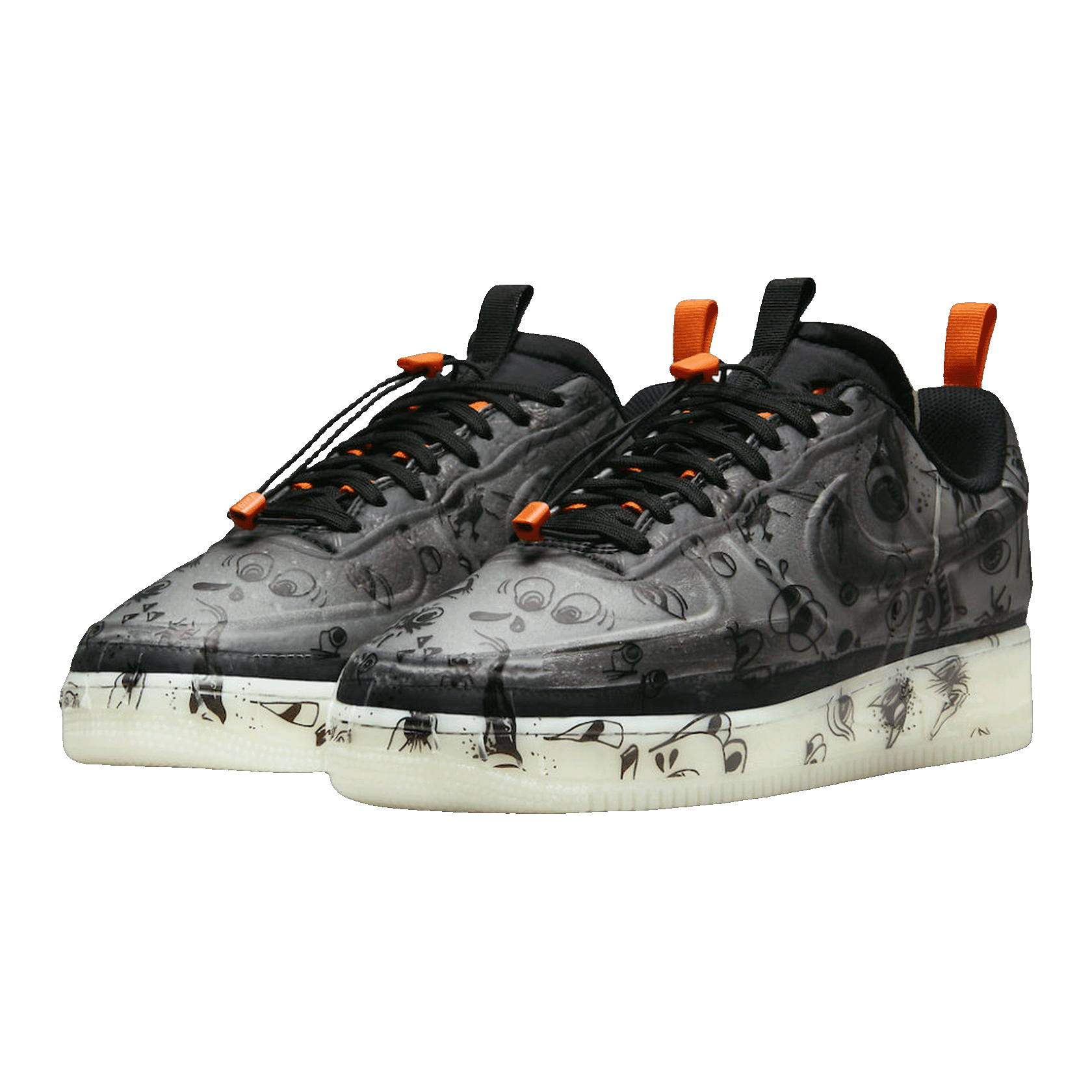 Nike Air Force 1 Low Experimental Halloween Side