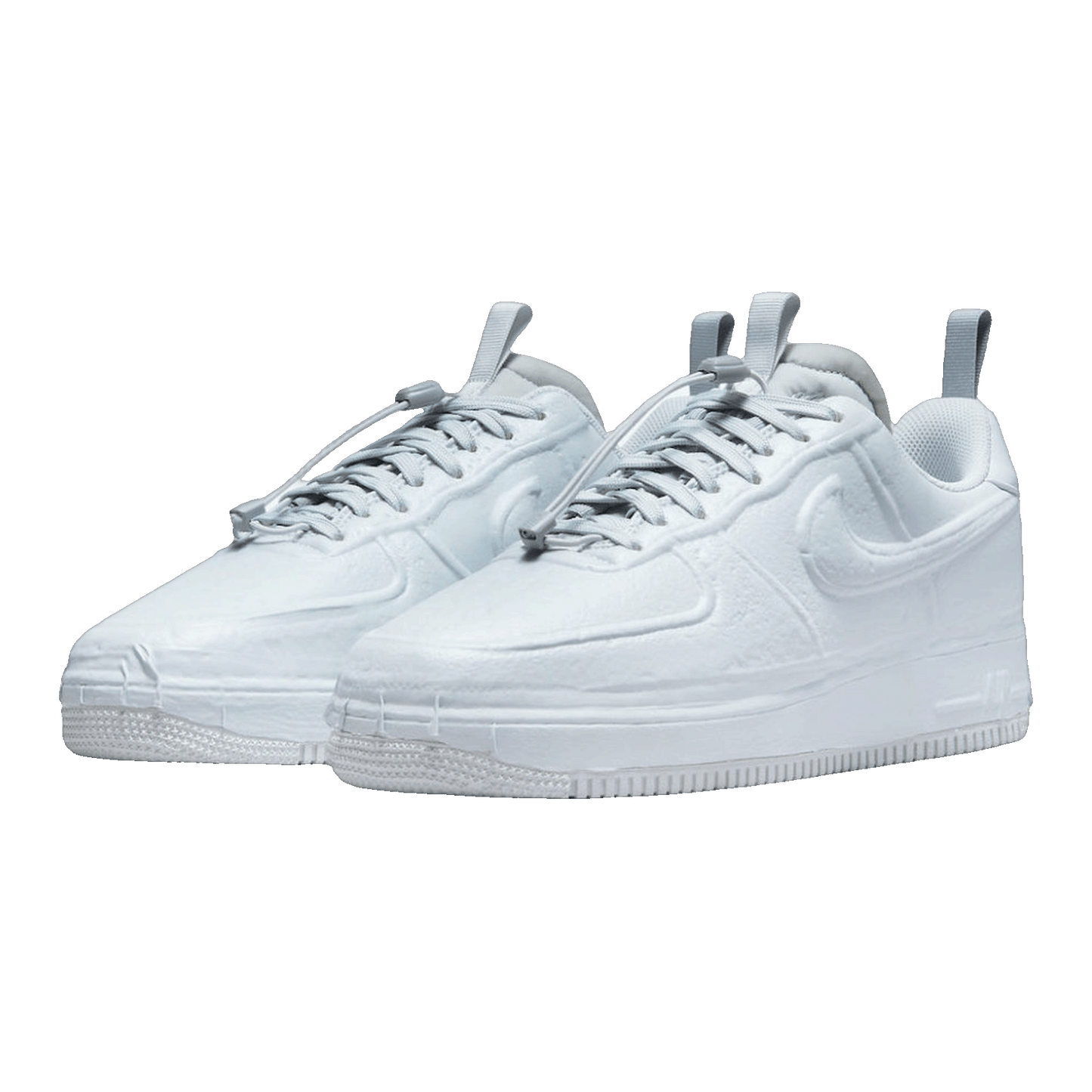 Nike Air Force 1 Low Experimental Pure Platinum Light Steel Grey Side