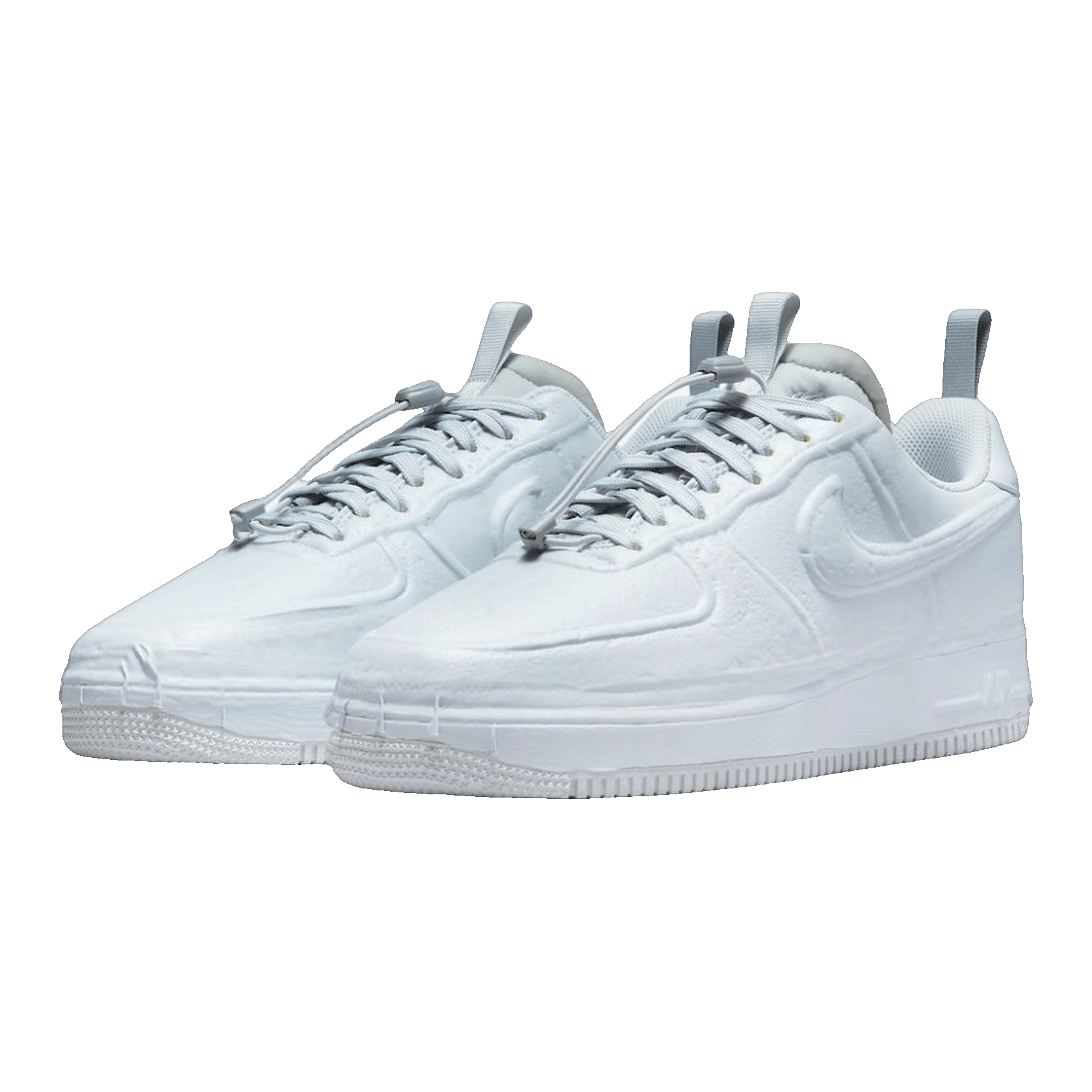 Nike Air Force 1 Low Experimental Pure Platinum Light Steel Grey Side