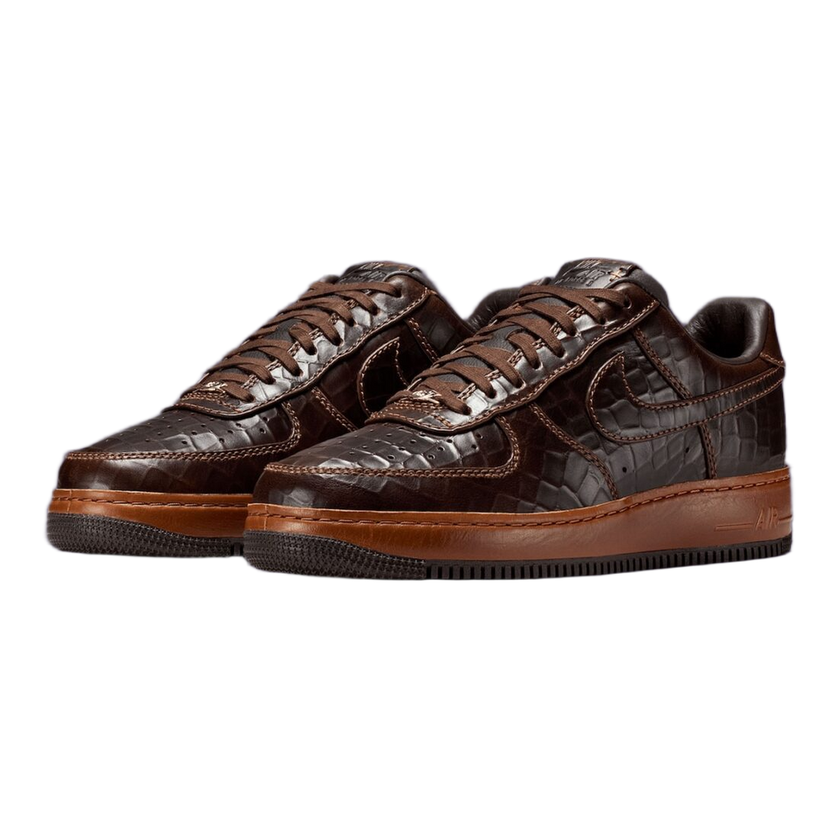 Nike Air Force 1 Low Fauna Brown Croc Side II7090-222