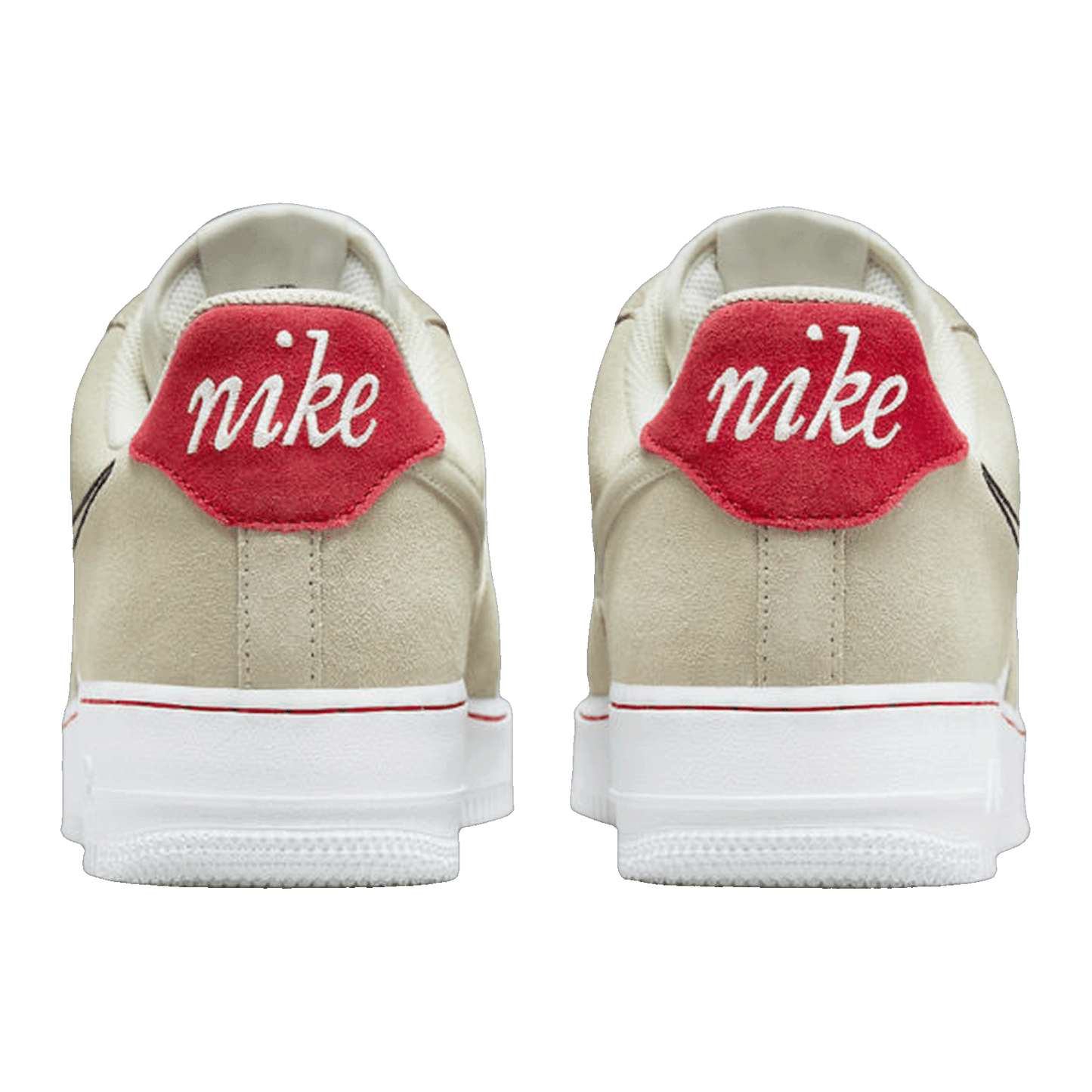 Nike Air Force 1 Low First Use Light Sail Red Back