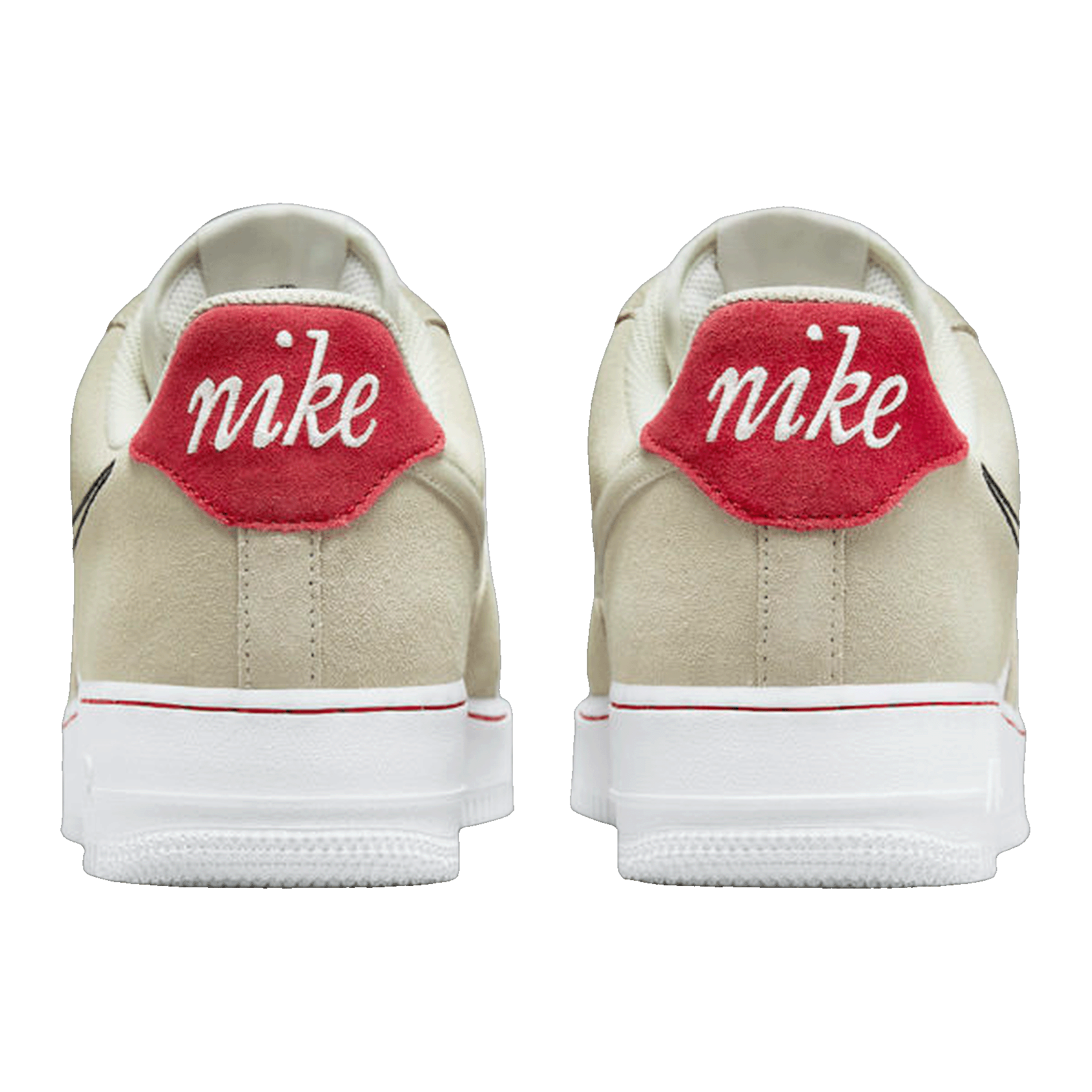 Nike Air Force 1 Low First Use Light Sail Red Back