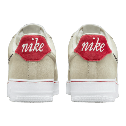 Nike Air Force 1 Low First Use Light Sail Red Back