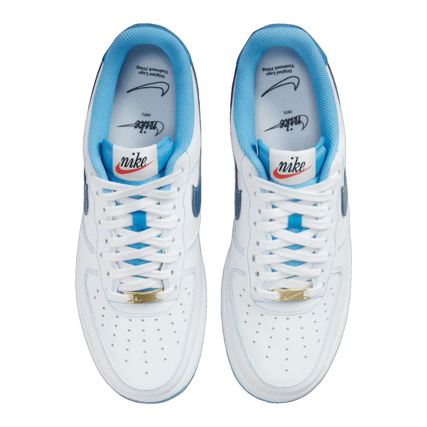 Nike Air Force 1 Low First Use White University Blue Oben