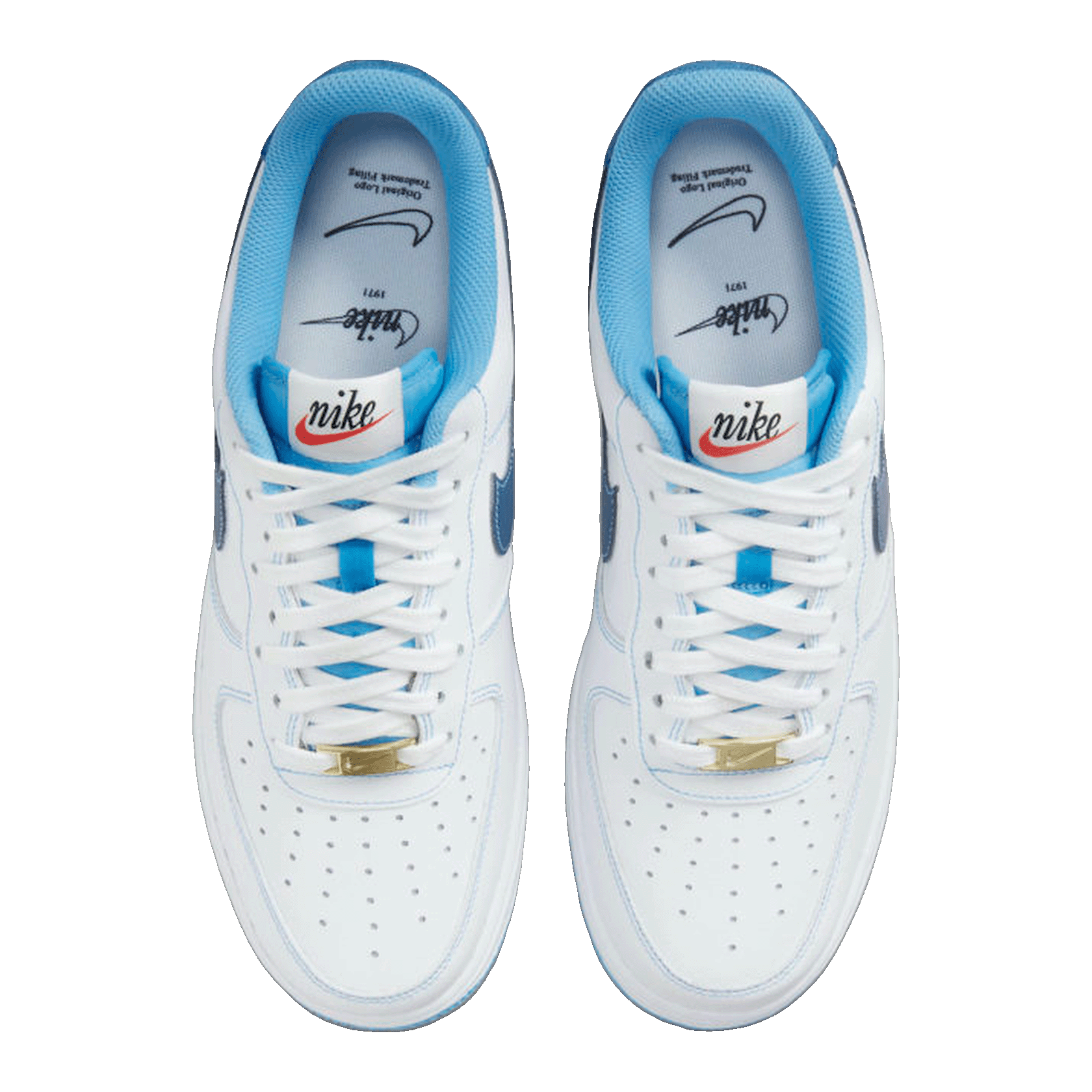 Nike Air Force 1 Low First Use White University Blue Oben