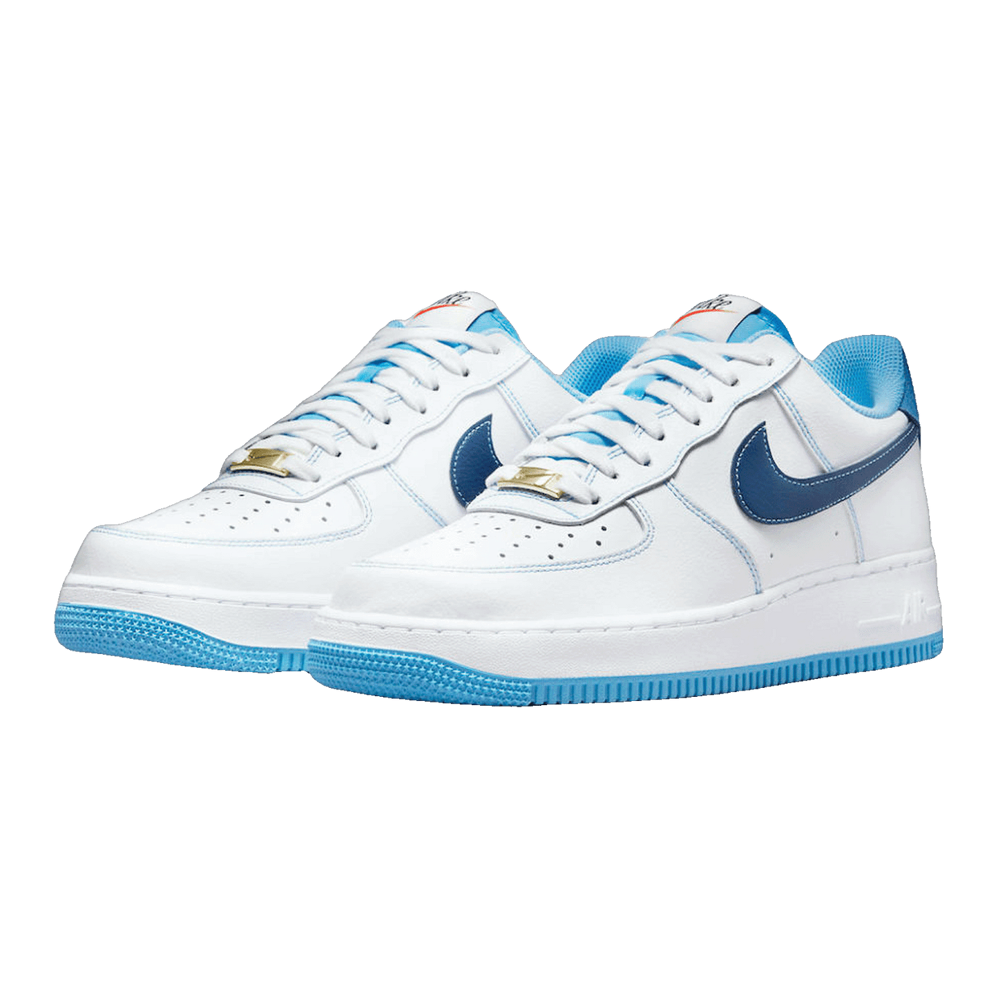 Nike Air Force 1 Low First Use White University Blue Side