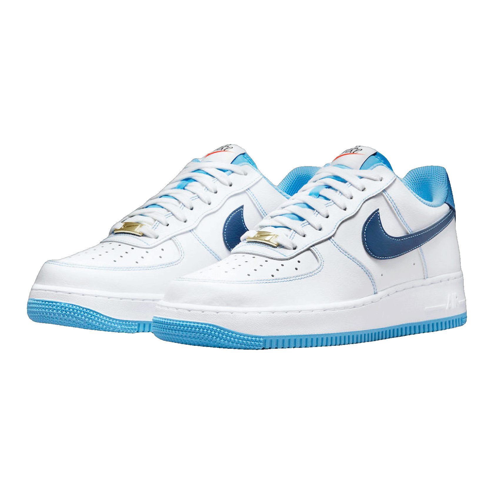 Nike Air Force 1 Low First Use White University Blue Side