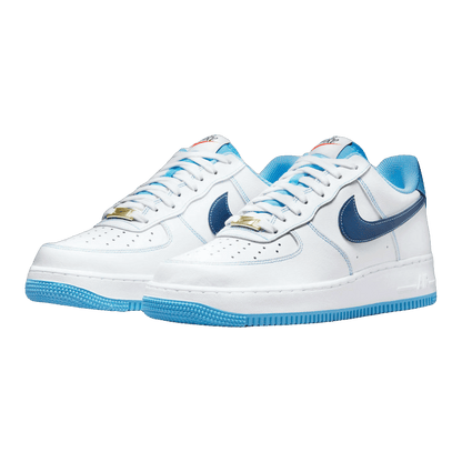 Nike Air Force 1 Low First Use White University Blue Side