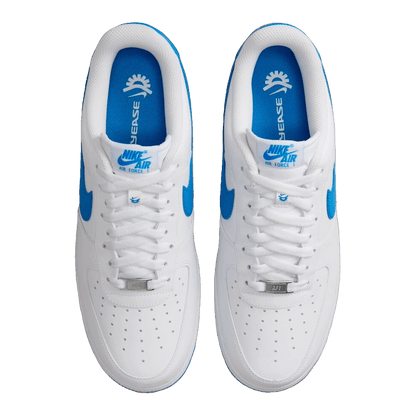 Nike Air Force 1 Low Flyease White Hyper Royal Oben