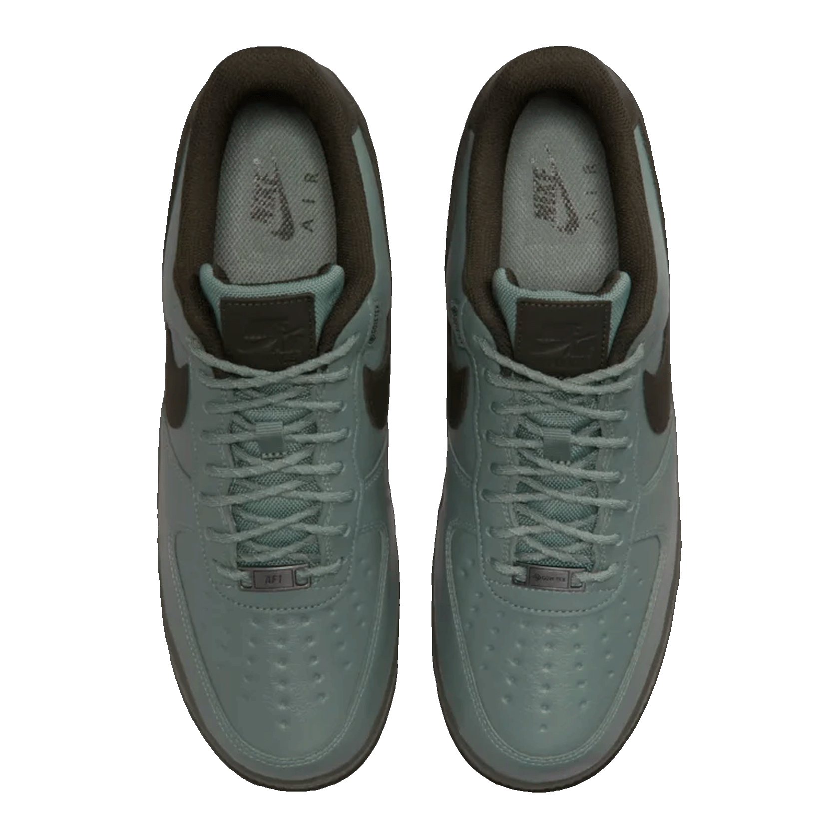 Nike Air Force 1 Low Gore-Tex Vibram Clay Green Oben