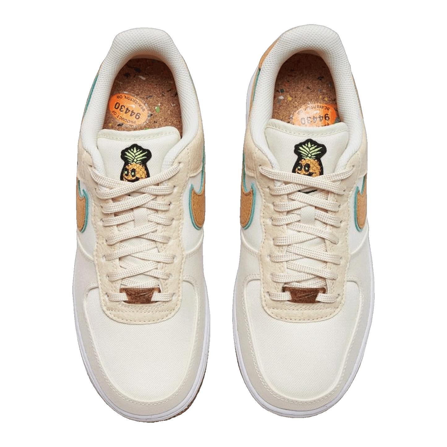 Nike Air Force 1 Low Happy Pineapple Coconut Milk Oben