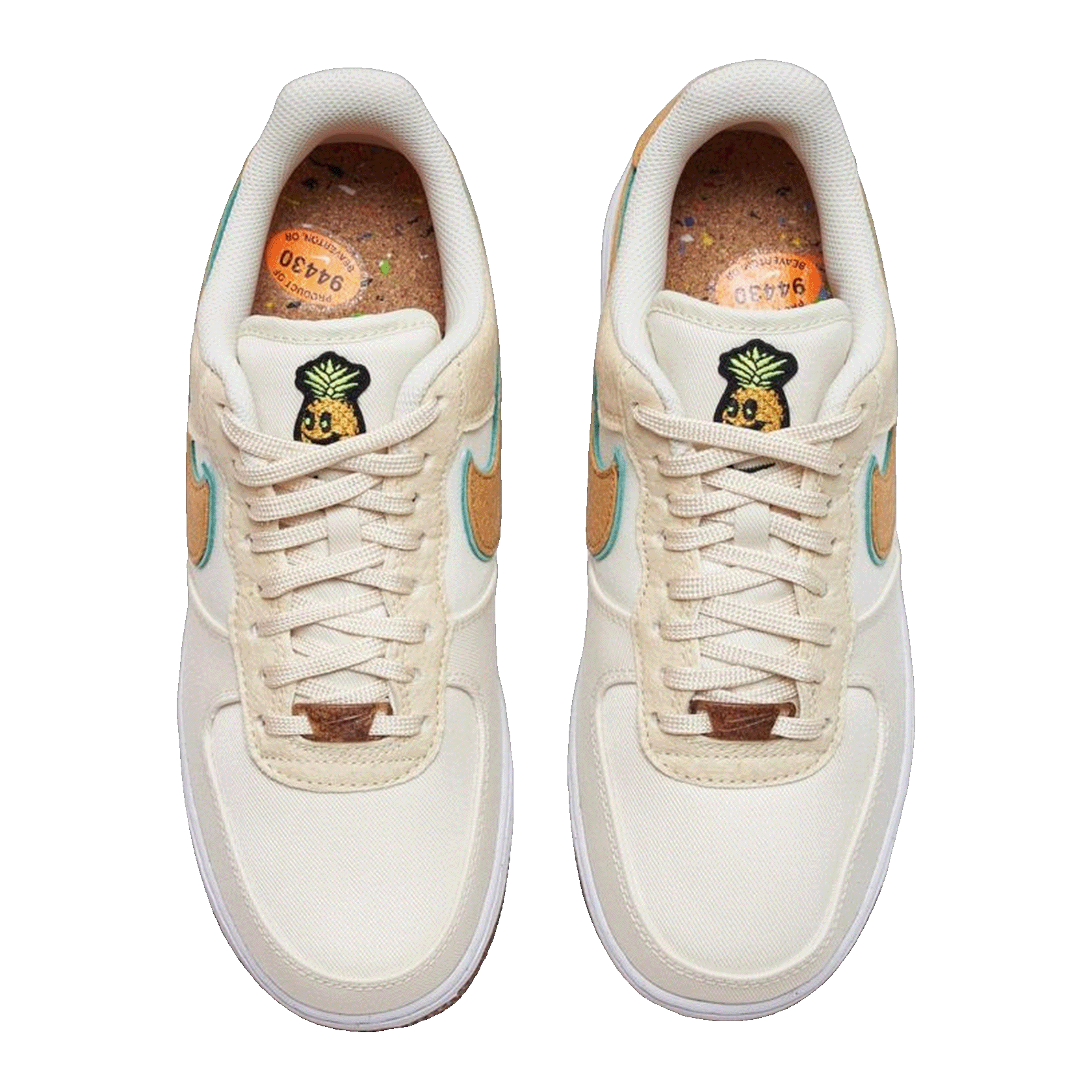 Nike Air Force 1 Low Happy Pineapple Coconut Milk Oben