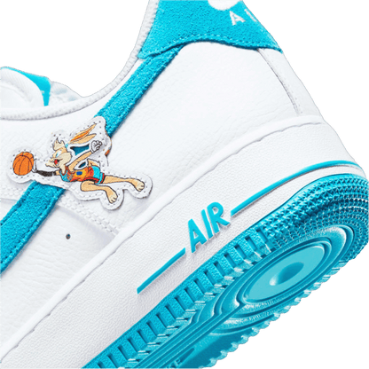 Nike Air Force 1 Low Hare Space Jam (GS) Detail