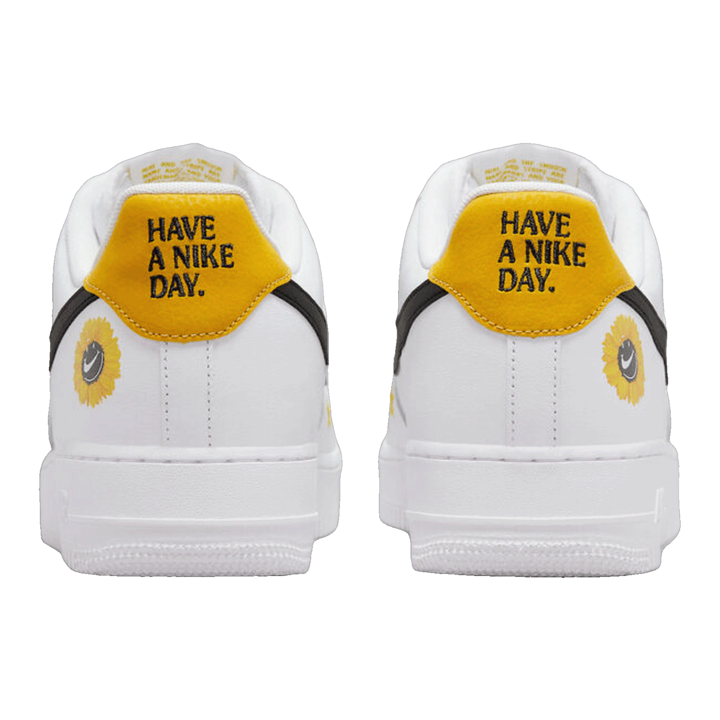 Nike Air Force 1 Low Have a Nike Day White Gold Back