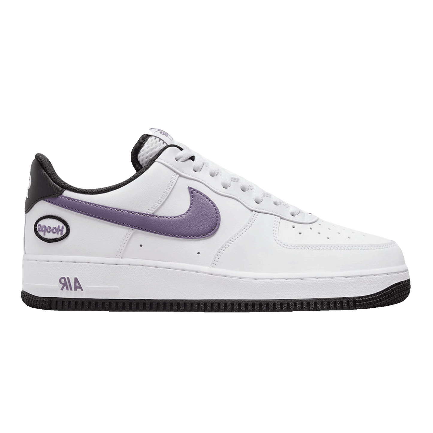 Nike Air Force 1 Low Hoops White Canyon Purple