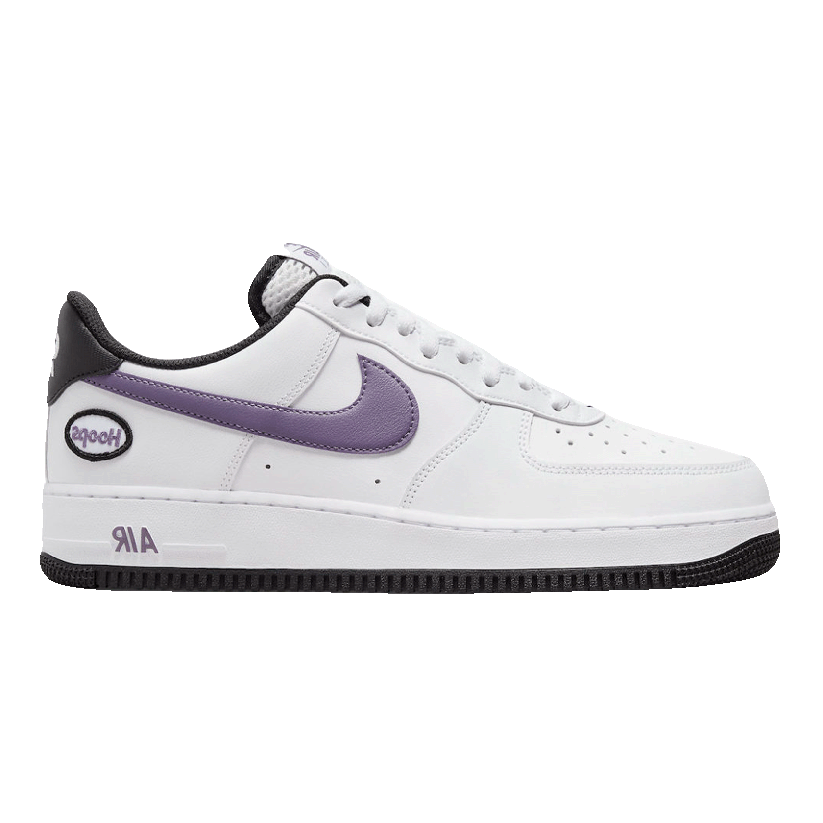 Nike Air Force 1 Low Hoops White Canyon Purple