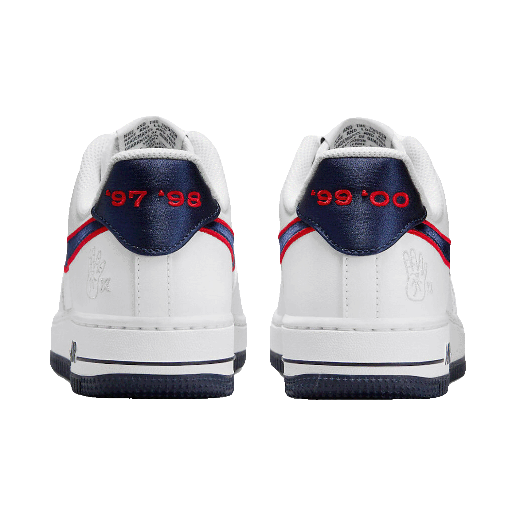 Nike Air Force 1 Low Houston Comets 4-Peat (W) Back