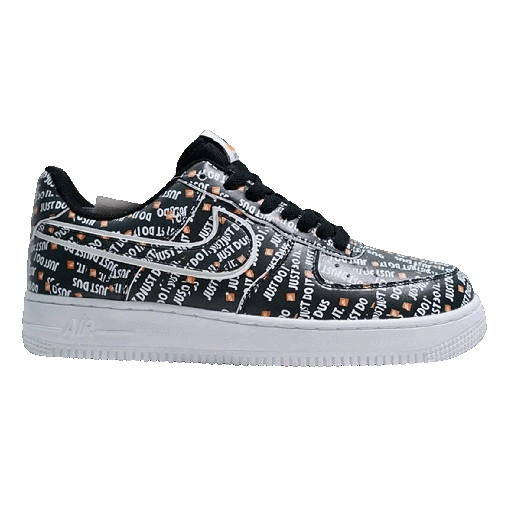 Nike Air Force 1 Low Just Do It Pack Black (GS)