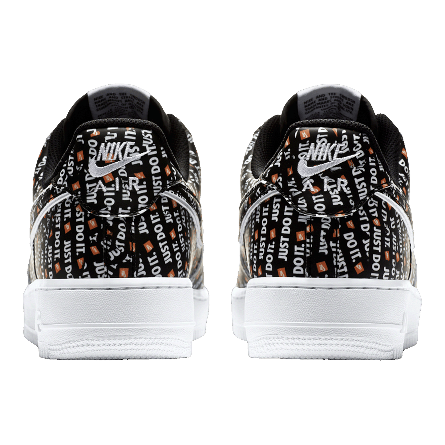 Nike Air Force 1 Low Just Do It Pack Black (GS) Back