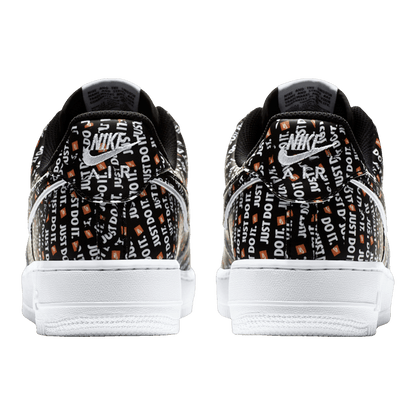 Nike Air Force 1 Low Just Do It Pack Black (GS) Back