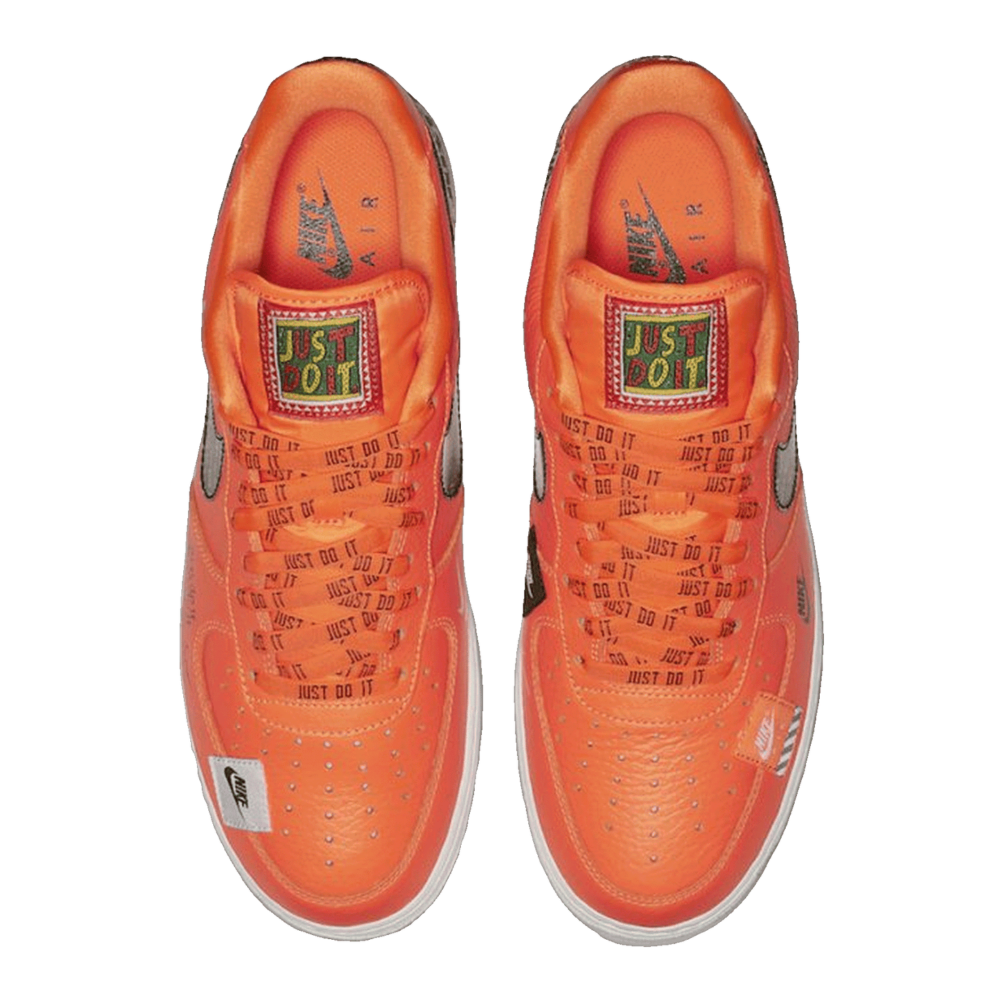 Nike Air Force 1 Low Just Do It Pack Total Orange Oben