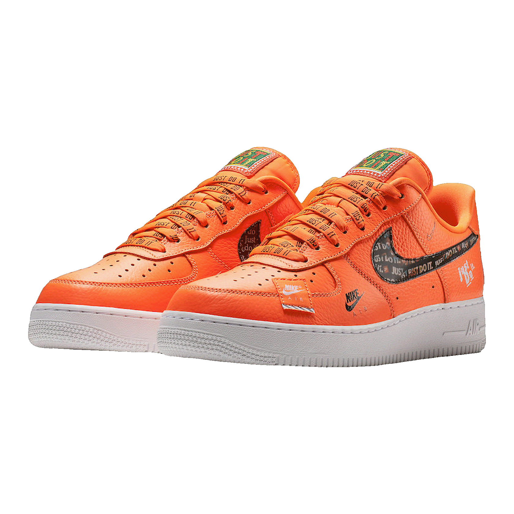 Nike Air Force 1 Low Just Do It Pack Total Orange Side