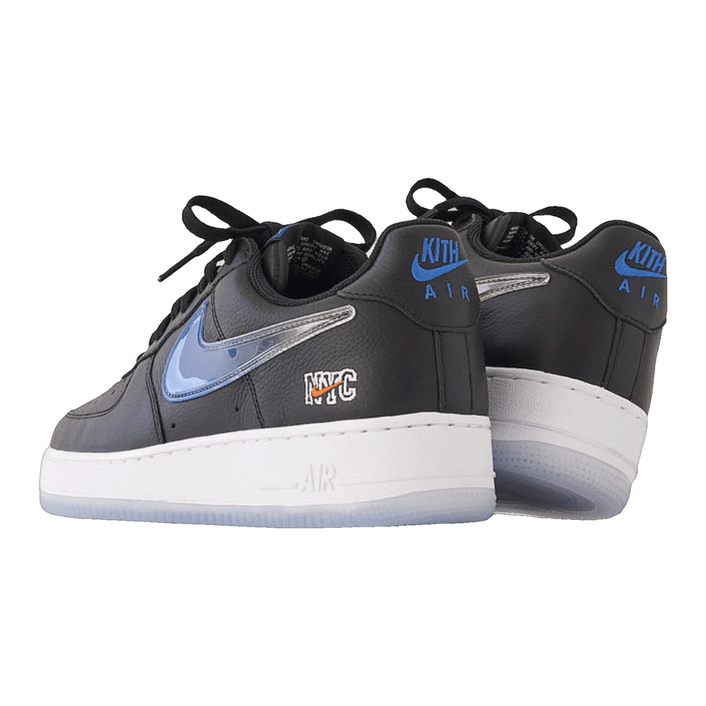 Nike Air Force 1 Low Kith Knicks Away Black Back