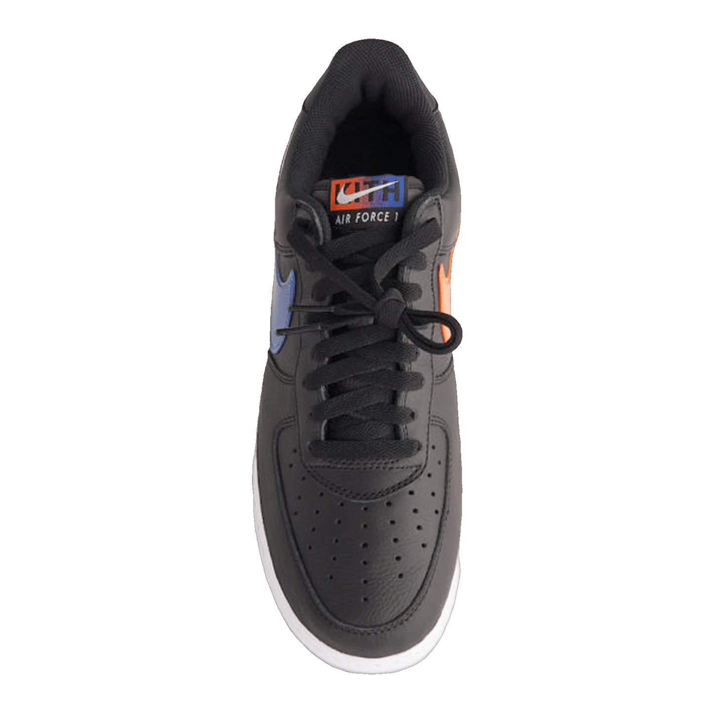 Nike Air Force 1 Low Kith Knicks Away Black Oben