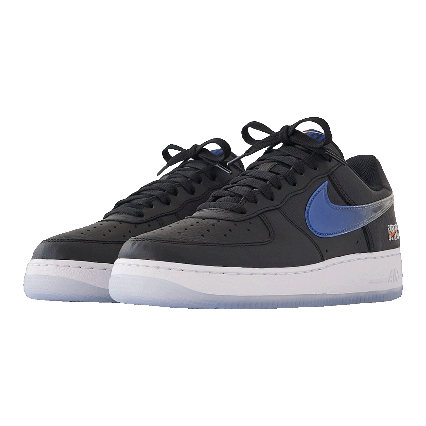 Nike Air Force 1 Low Kith Knicks Away Black Side