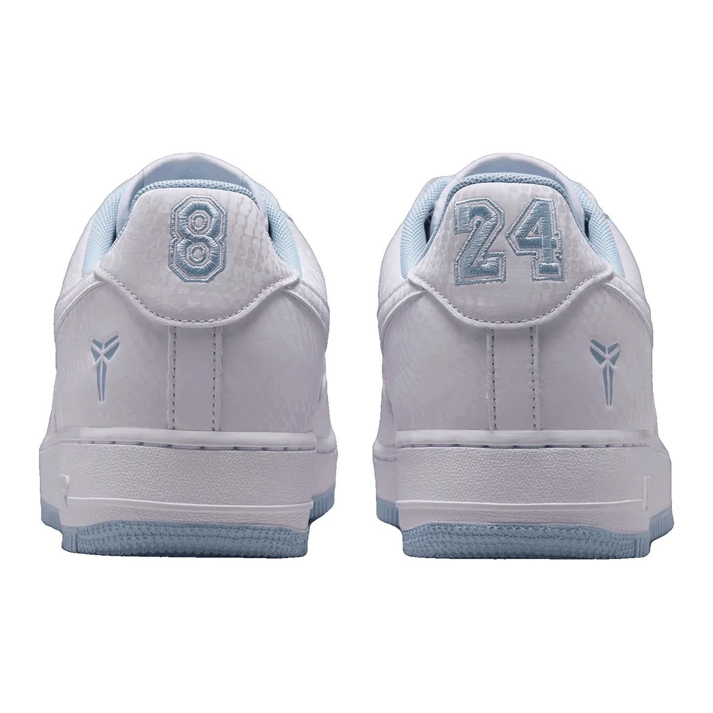 Nike Air Force 1 Low Kobe Bryant Forever White Armory Blue (GS) Back IO4610-100